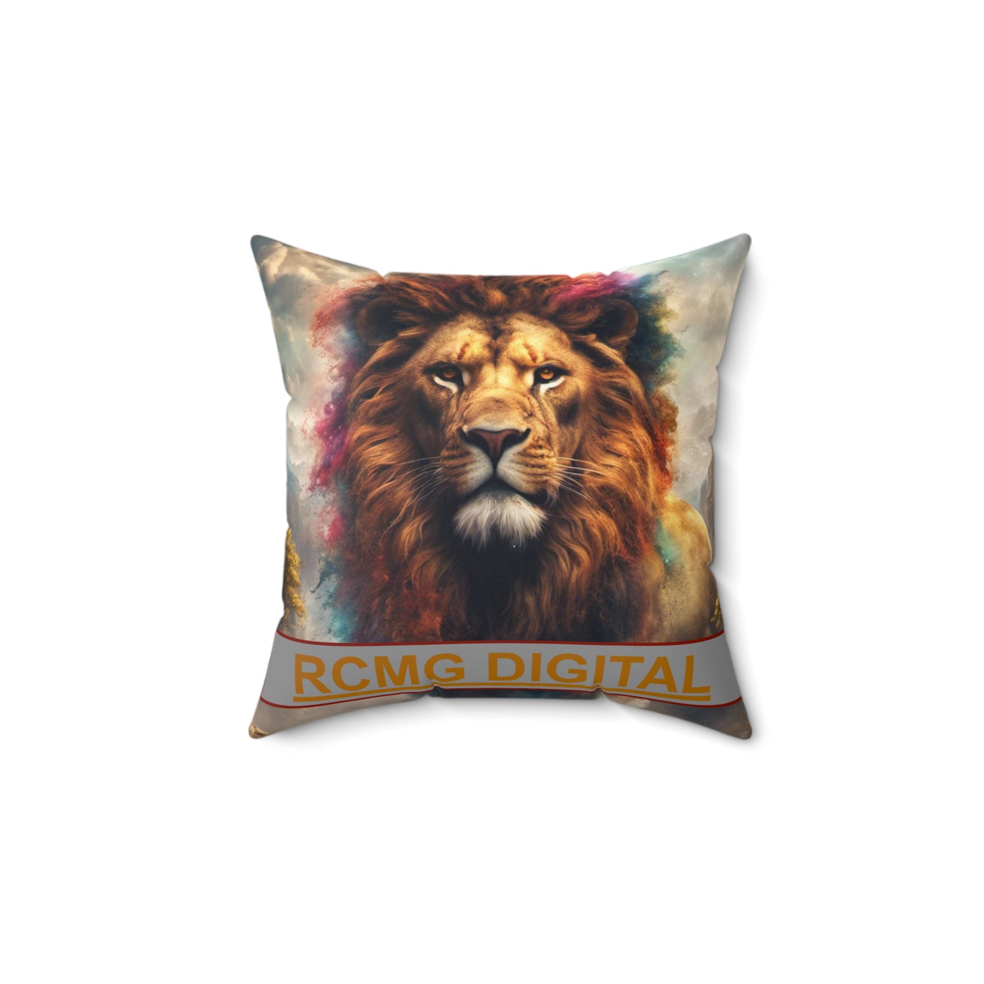 RCMG DIGITAL Spun Polyester Square Pillow - RCMG DIGITAL