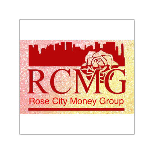 RCMG Square Vinyl Stickers - RCMG DIGITAL