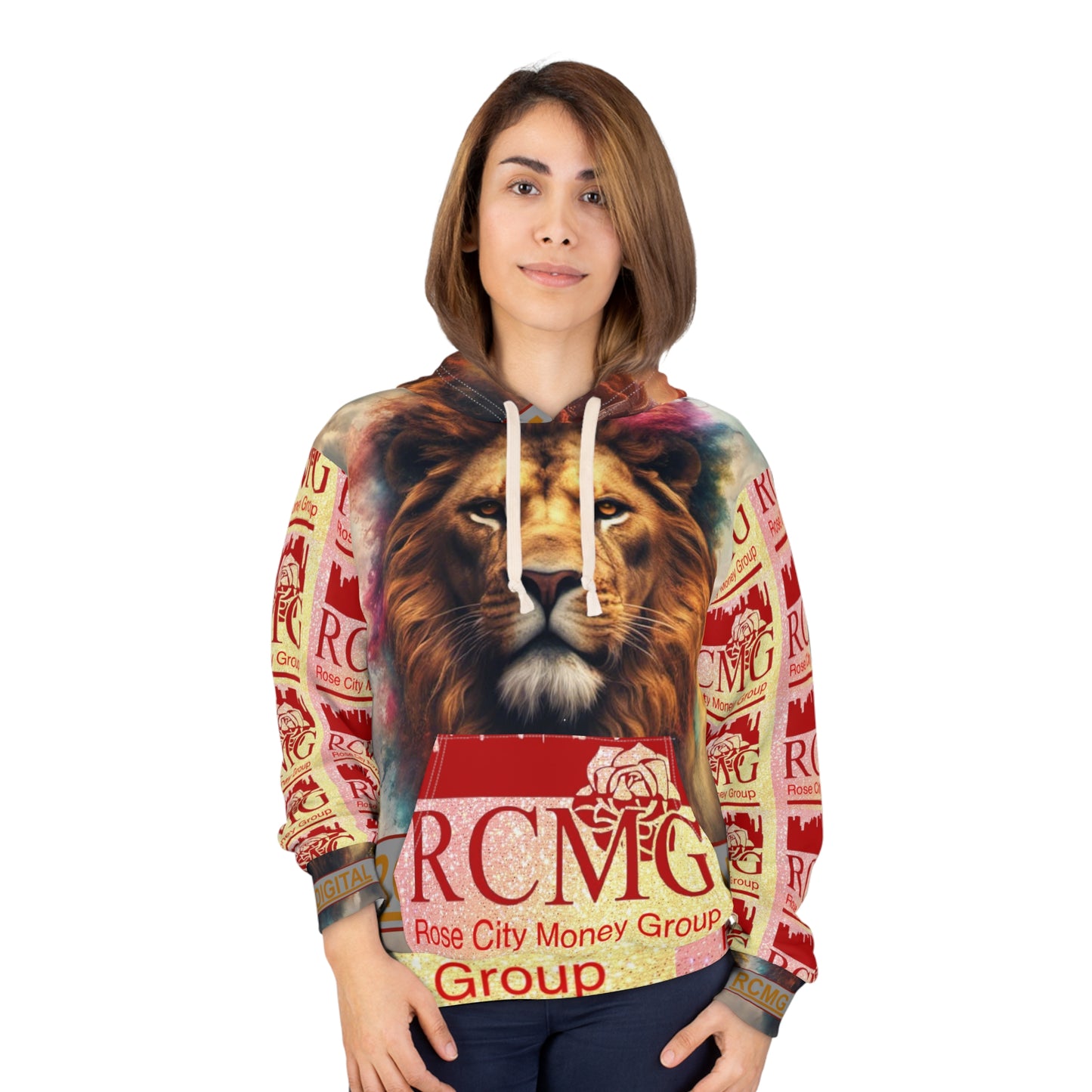 RCMG DIGITAL Unisex Pullover Hoodie (AOP) - RCMG DIGITAL