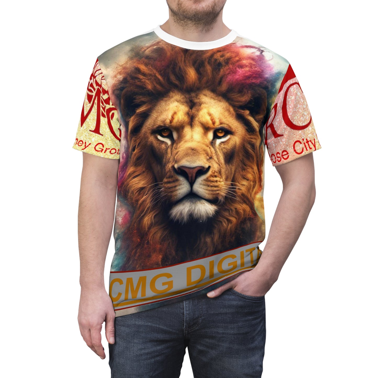 Copy of RCMG DIGITAL Unisex cut & sew T-Shirt - RCMG DIGITAL