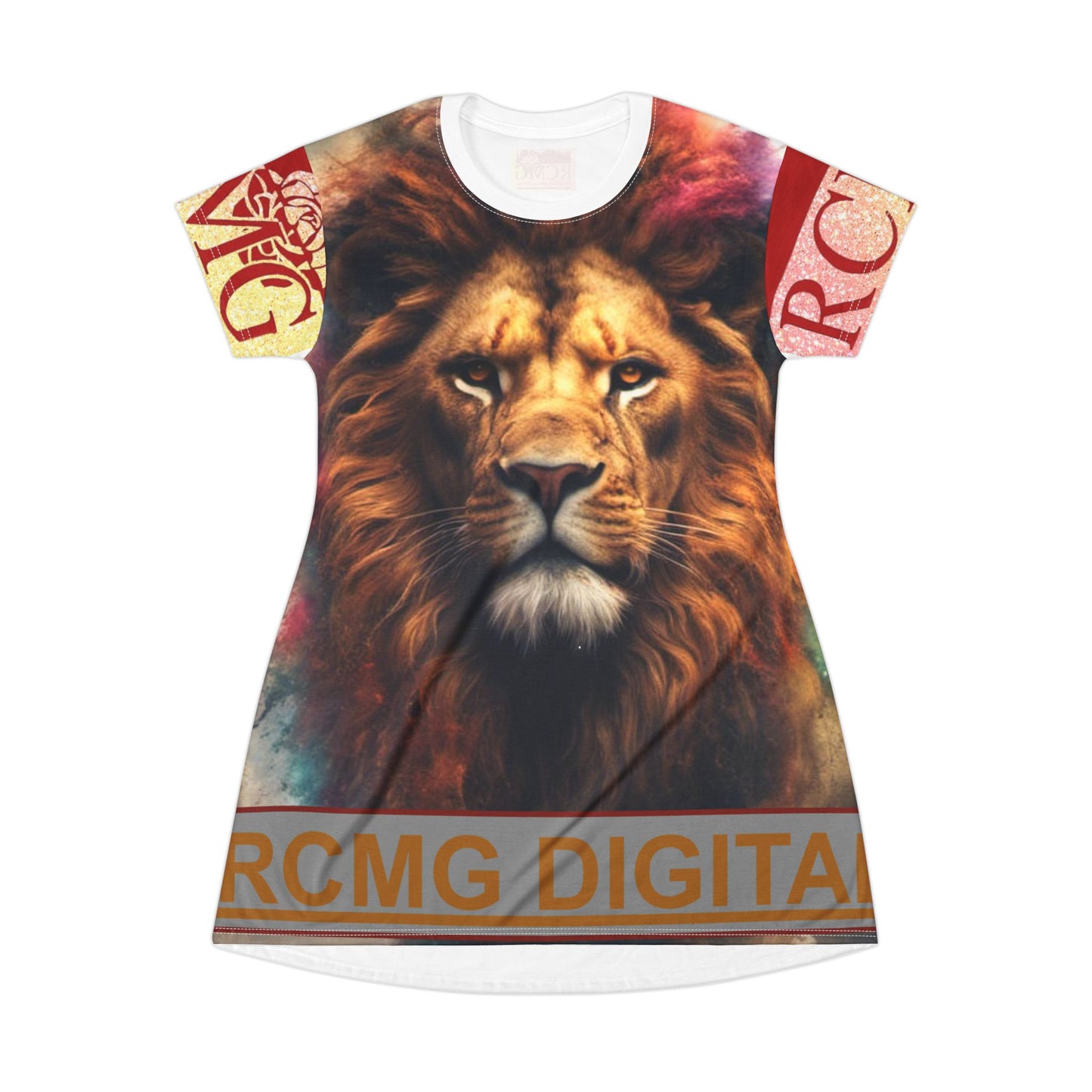 RCMG DIGITAL T-Shirt Dress (AOP) - RCMG DIGITAL