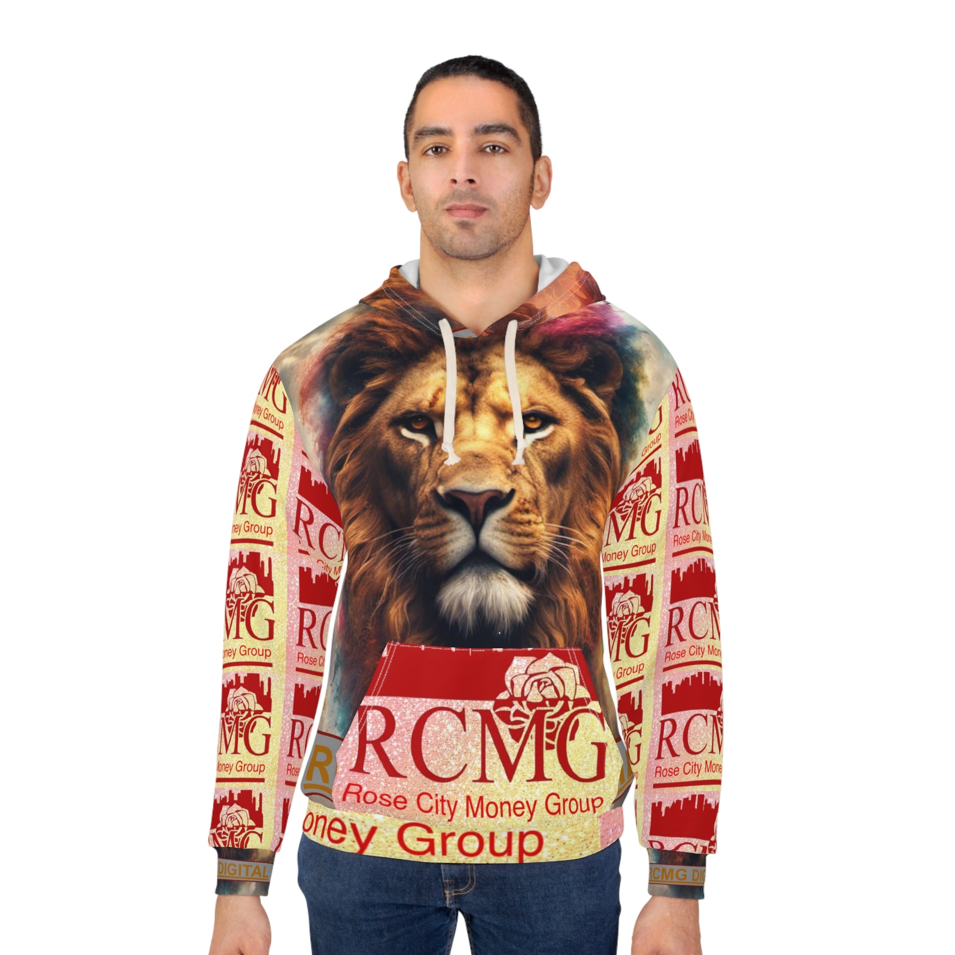 RCMG DIGITAL Unisex Pullover Hoodie (AOP) - RCMG DIGITAL