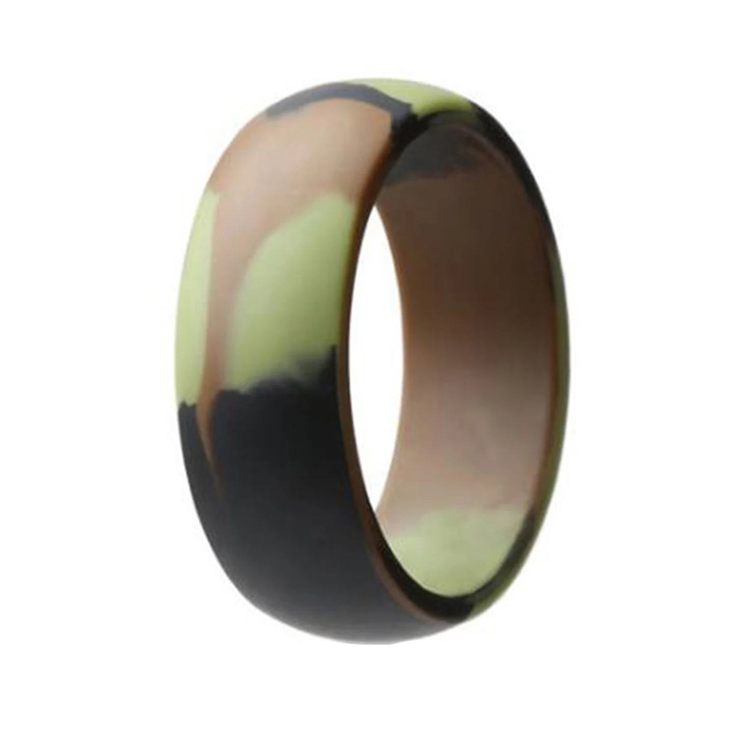 Men&Women New Men Silicone Rings 7-12 Size Hypoallergenic Flexible Men Wedding Rubber Bands 8Mm Food Grade Silicone Finger Ring